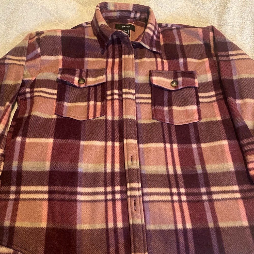 Forever 21 oversized Shirt/ Jacket size Large